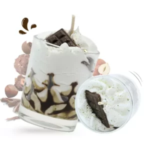 Bougie gourmande Mini rocher praliné